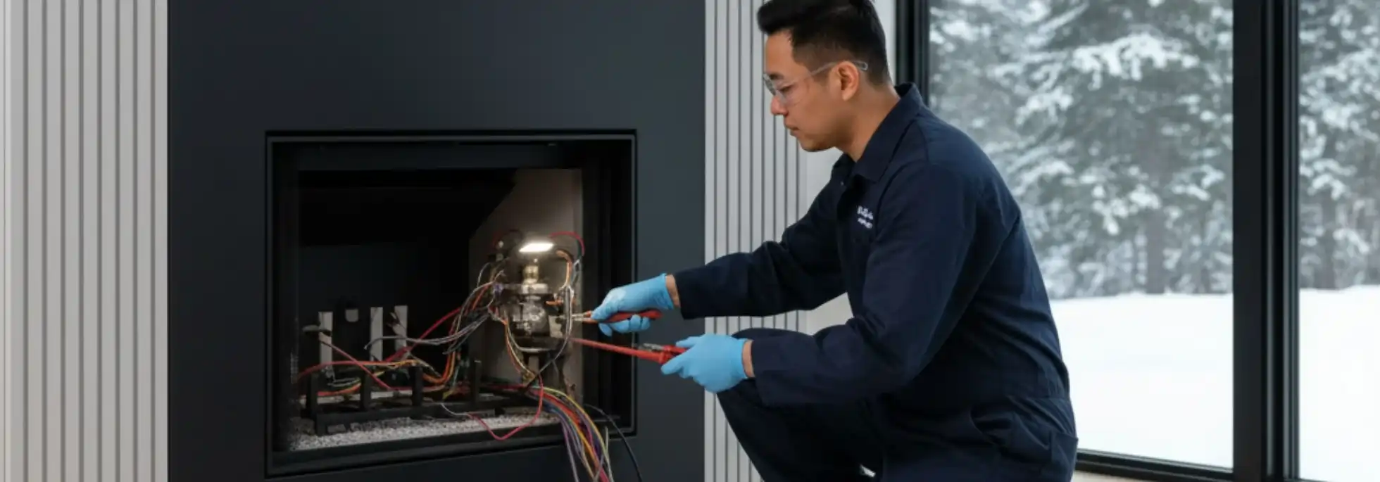  Gas Fireplace Repair - HVAC Bradford