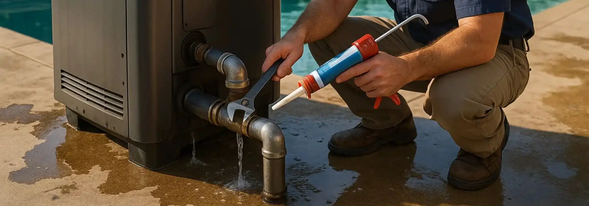  Pool Heater Leak Repair - HVAC Bradford